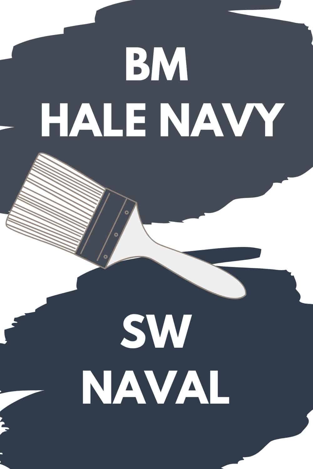 Benjamin Moore Hale Navy West Magnolia Charm   Hale NAvy Vs Naval 1 