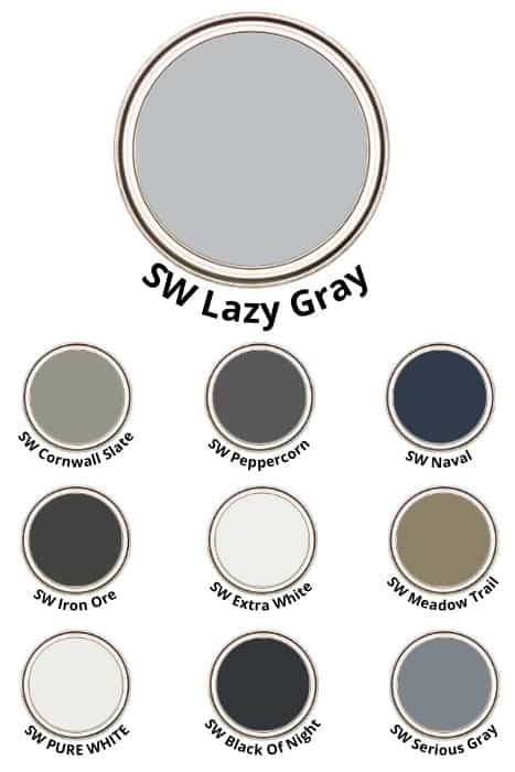 lazy gray palette
