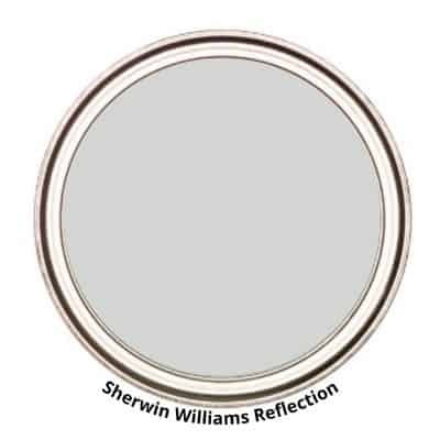 Sherwin WIlliams Reflection paint can swatch
