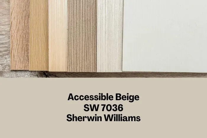 Accessible Beige- paint colors that go with light wood