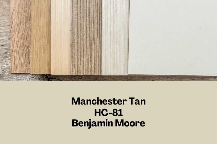 Manchester Tan with light wood