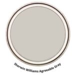 SW Agreeable Gray paint can swatch