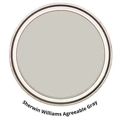 SW Agreeable Gray digital paint can swatch