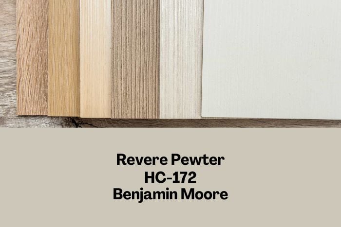 revere pewter with light wood