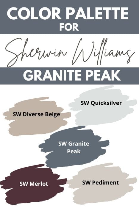 olor palette - Granite Peak