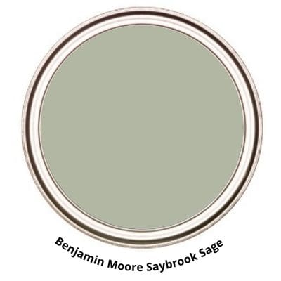 Saybrook Sage HC-114 digital paint can swatch
