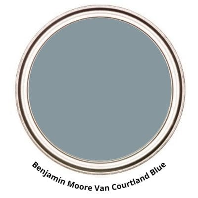BM Van Courtland blue- winter paint colors