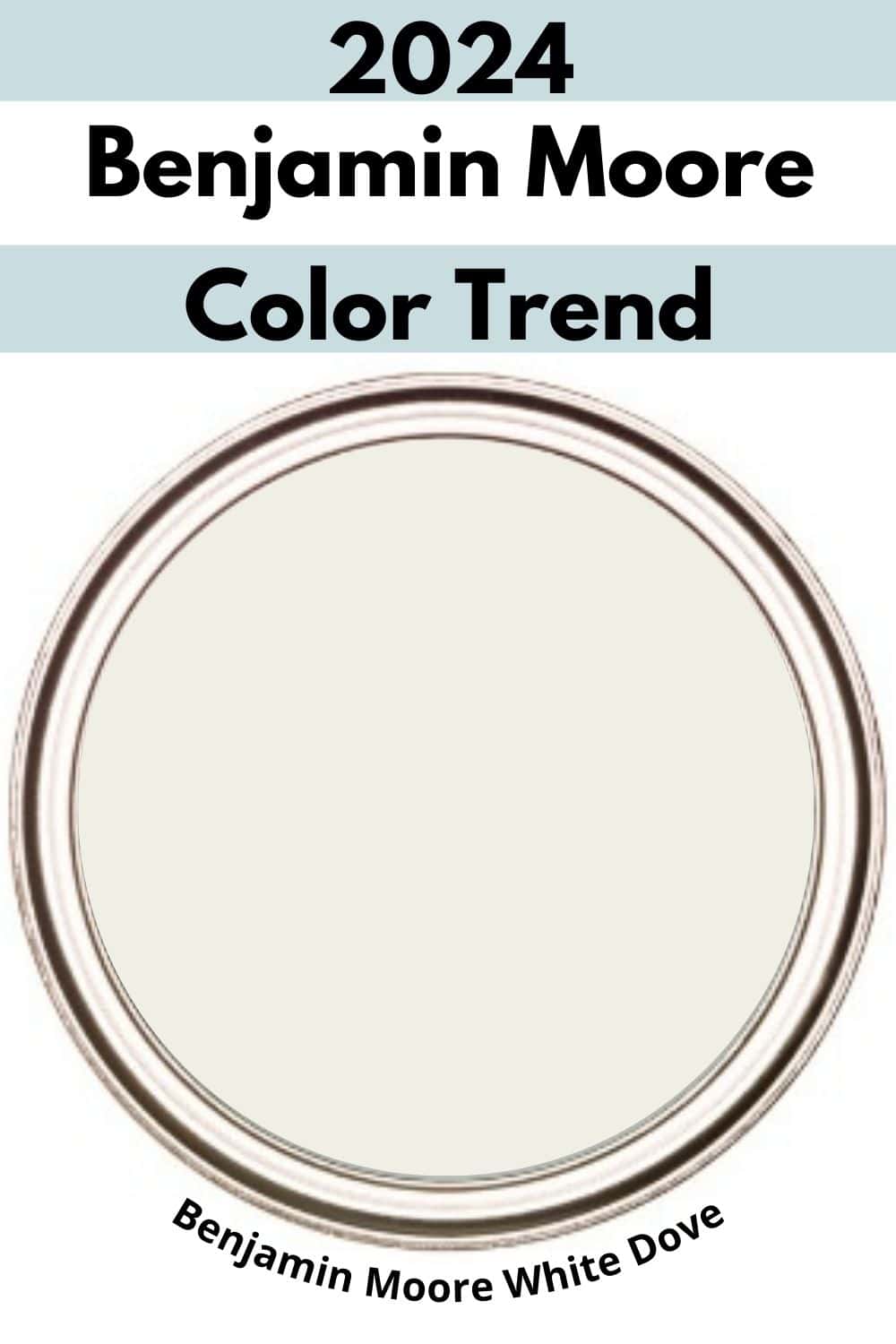 Benjamin Moore White Dove OC-17 - West Magnolia Charm