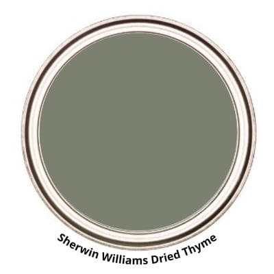 SW Dried Thyme paint can swatch