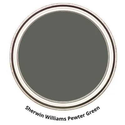 SW Pewter Green digital paint an swatch