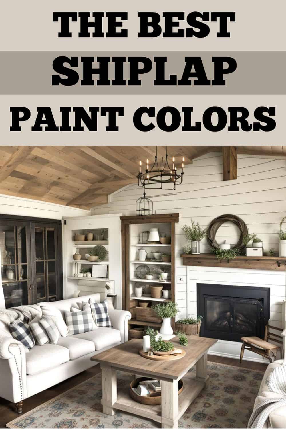 How to Paint Shiplap & Paint Colors to Use - West Magnolia Charm