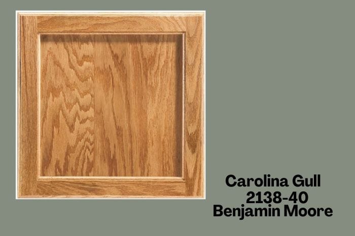 Carolina Gull with honey oak wood