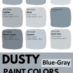 dusty blue gray paint colors for bedrooms grahic