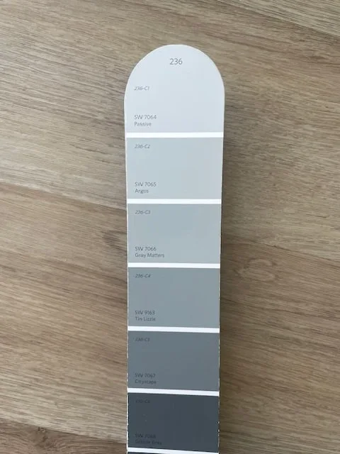 Sherwin Williams paint deck page