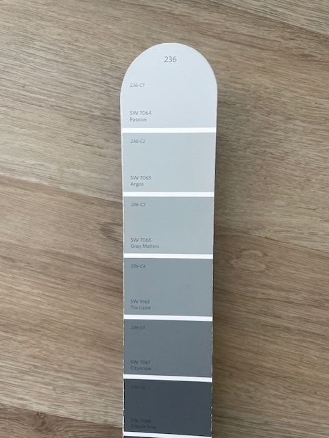Sherwin Williams paint deck page