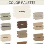 SW Creamy Color Palette graphic