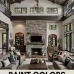 dark wood paint colors