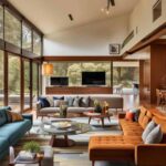 midcentry modern living room