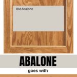 Abalone for Honey Oak pinterest graphic