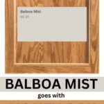Balboa Mist for Honey Oak pinterest graphic