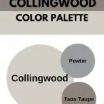 Collingwood Color Palette pinterest graphic