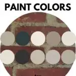 Exterior Paint colors for brick homes pinterest graphic