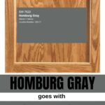 HOMBURG GRAY for Honey Oak pinterest graphic