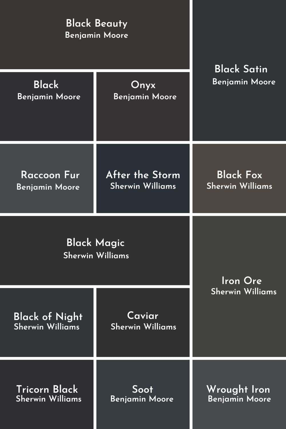 The Best Black Paint Colors - westmagnoliacharm.com