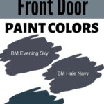 blue Front Door paint colors pinterest graphic