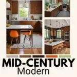 Midcentury modern kitchen ideas pinterest graphic