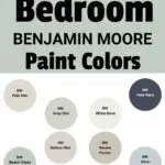 Small Bedroom BM Paint Colors Pinterest Graphic