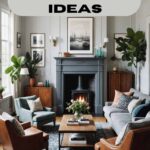 modern vintage living room ideas pinterest graphic
