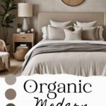 Organic Modern Bedrooms pinterest graphic