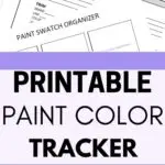 Paint Color Tracker Duo pinterest graphic