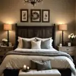 Romantic Master Bedroom with rustic and romantic decor