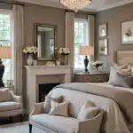 Romantic Master Bedroom with soft neutral colors