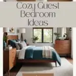 Cozy Guest Bedroom Ideas pinterest graphic