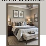 Cozy Guest Bedroom Ideas pinterest graphic