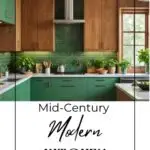 Midcentury modern kitchen