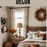 fall inspired decor pinterest graphic