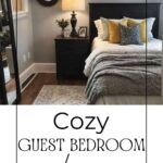 Cozy Guest Bedroom Ideas pinterest graphic