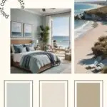 Coastal Bedroom Ideas pinterest graphic