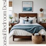 Coastal Bedroom Ideas pinterest graphic