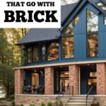 paint colors for brick - blue siding pinterest graphic