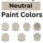 Earthy Neutral Paint Colors Pinterest Graphic