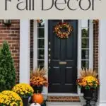 picture of Fall Decor Ideas for the home pinterest graphic