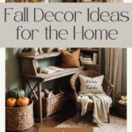 Fall Decor Ideas for the home pinterest graphic