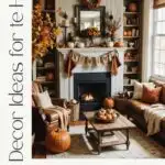 Fall Decor Ideas for the home pinterest graphic