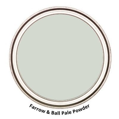 pale powder paint can swatch