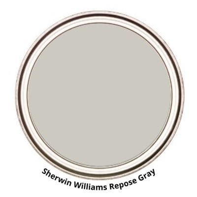 repose gray paint can swatch 